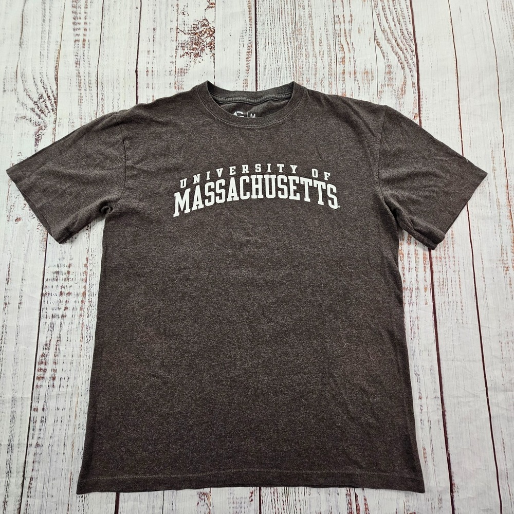 University of Massachusets Gray Short Sleeve T-Shirt Men's M